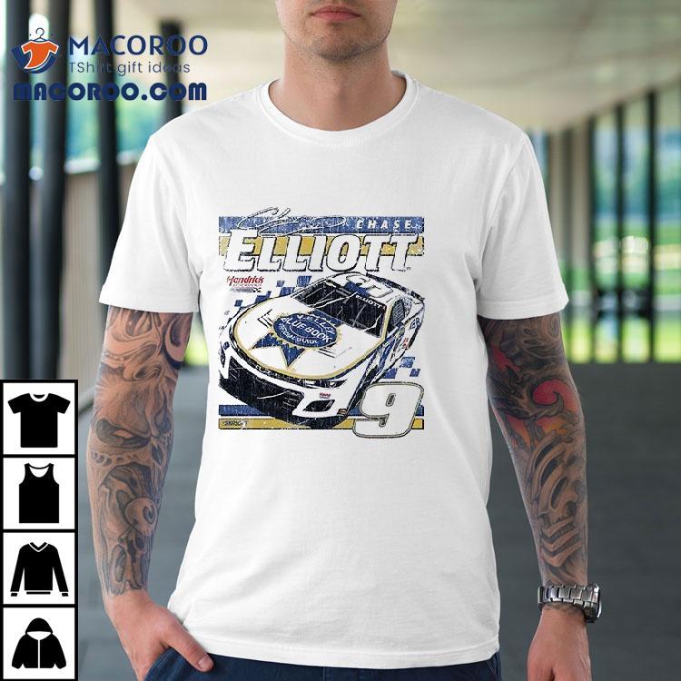 Chase Elliott Ice Blue Racing Signature Shirt