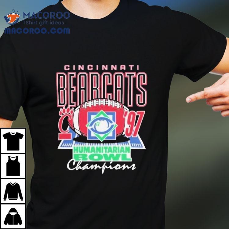 Cincinnati Bearcats 1997 Humanitarian Bowl Champions Shirt