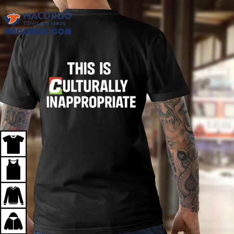 Clipse X Dave Chappelle This Is Culturally Appropriate Shirt