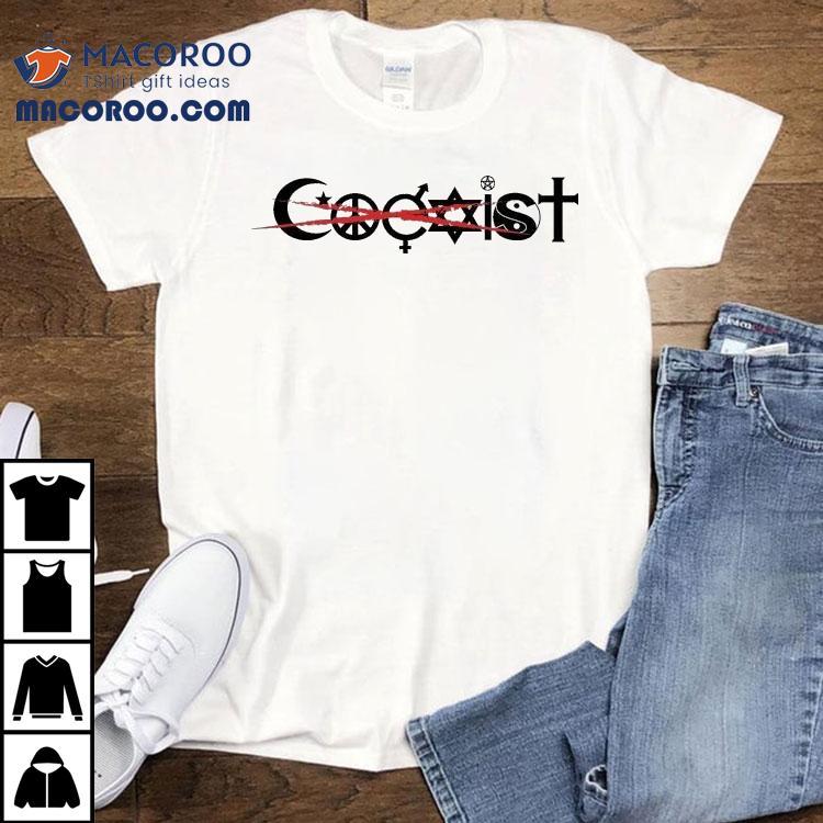 Coexist Moon Peace David Star Shirt