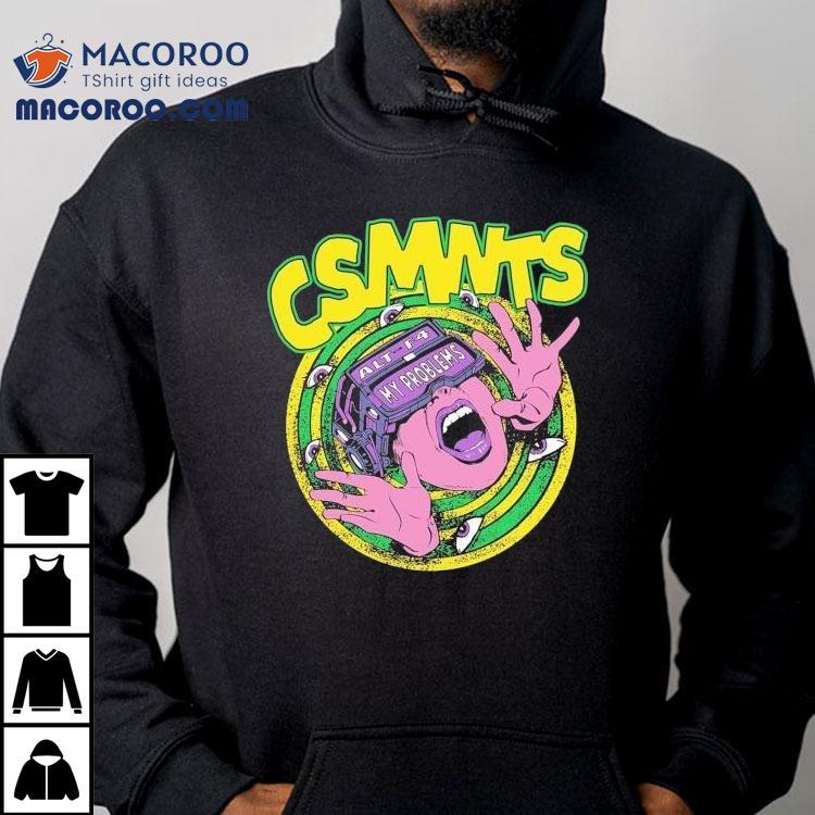 Cosmonauts Alt F4 My Problems Force Stop Shirt