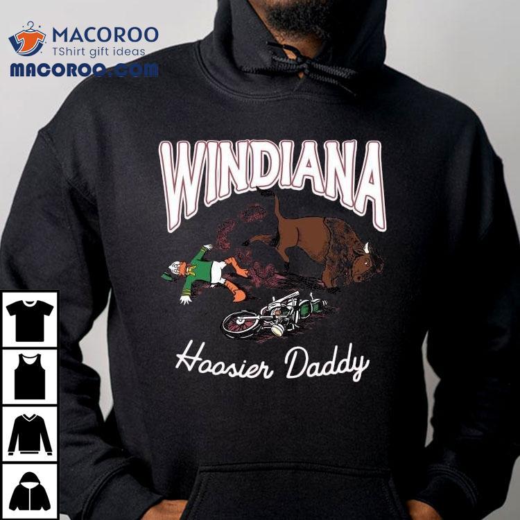 Daddy Motorcycle Indiana Hoosiers Beat Oregon Ducks Shirt