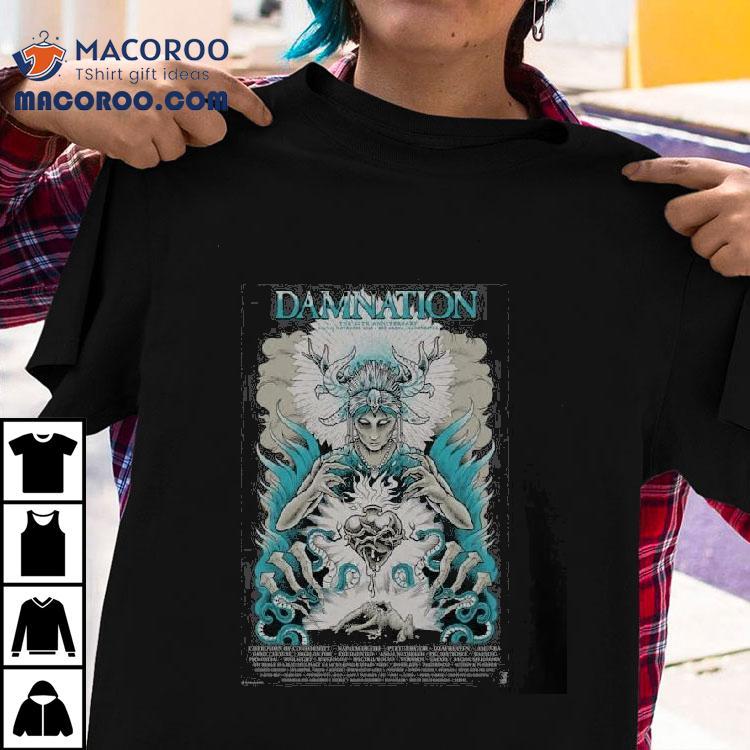Damnation Festival The 20th Anniversary November 8-9, 2025, Bec Arena In Manchester, Uk Shirt