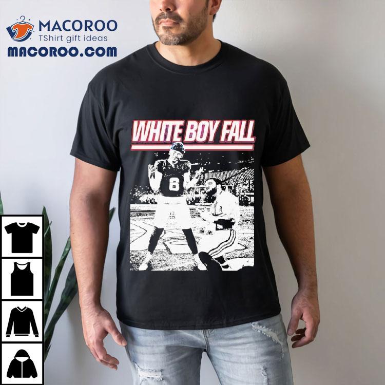 Dart And Skattebo White Boy Fall Shirt
