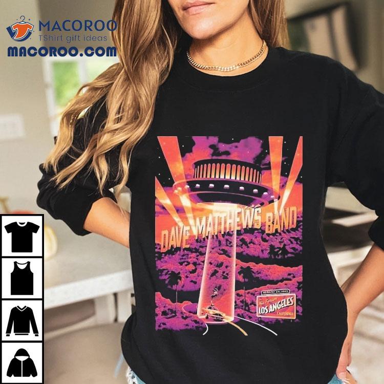 Dave Matthews Band Aug 22 2025 Kia Forum In Inglewood Los Angeles Ca Shirt