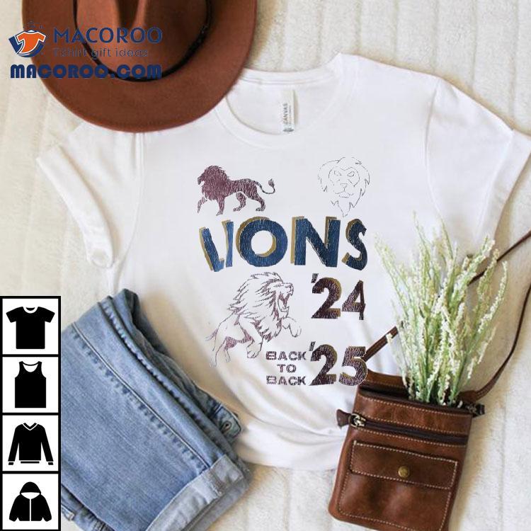 Detroit Lions The Pride Of Brisbane Back To Back Shirt