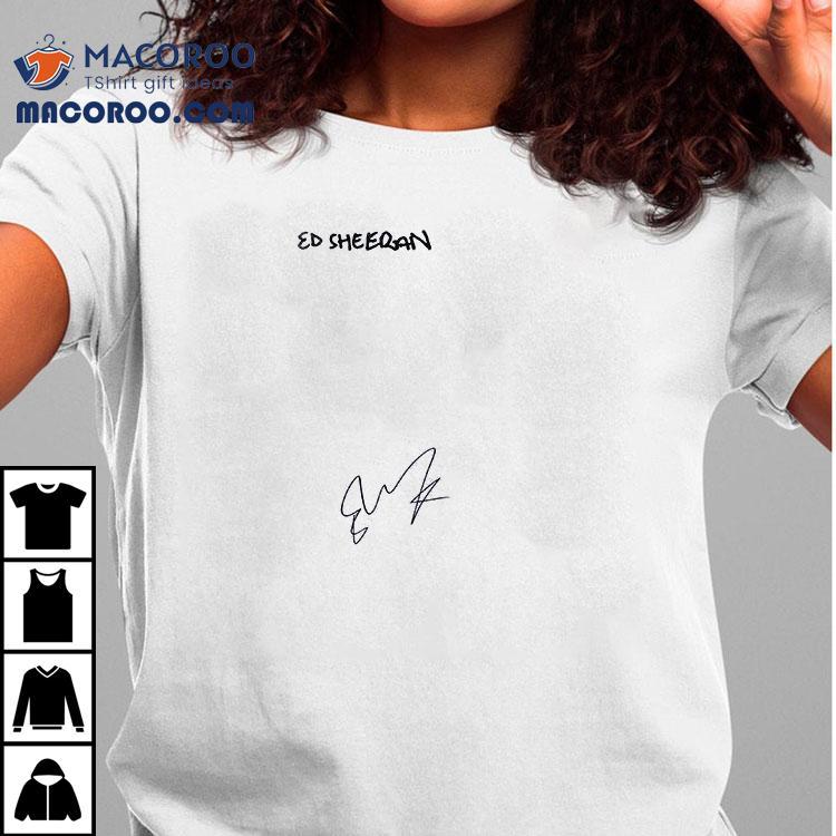 Ed Sheeran The Tour 2025 London Signature Shirt