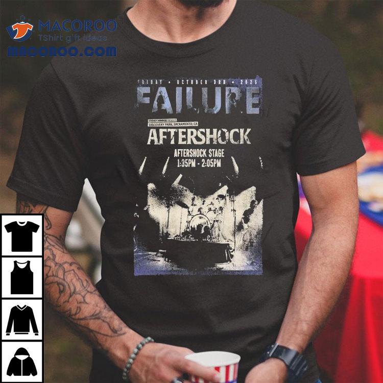 Failure Oct 3 2025 Discovery Park Sacramento Ca Shirt