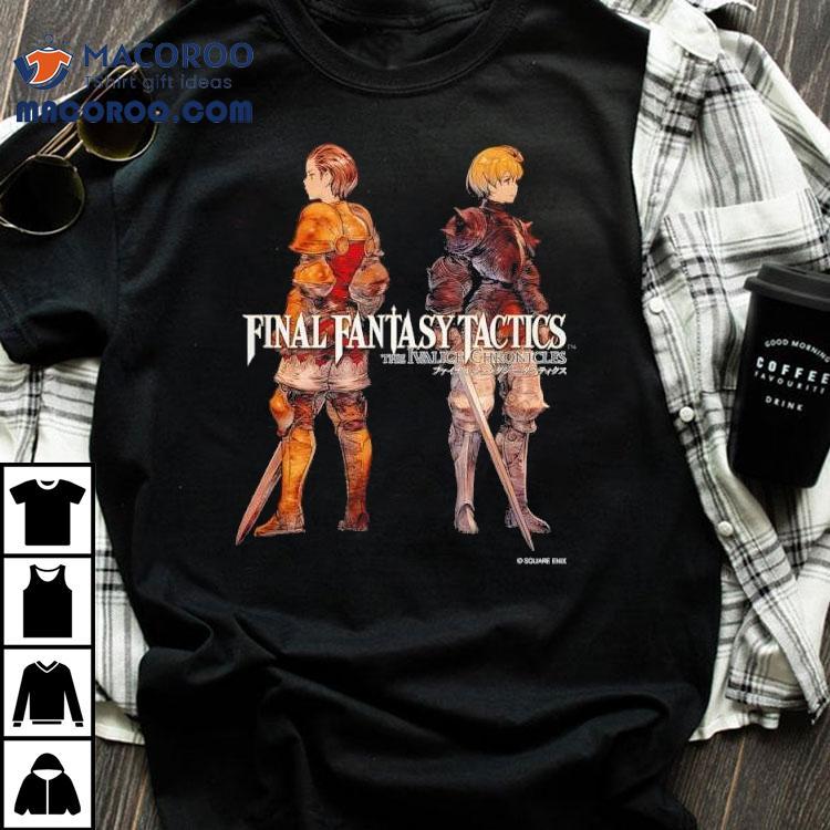 Final Fantasy Tactics The Ivalice Chronicles Delita And Ramza Shirt
