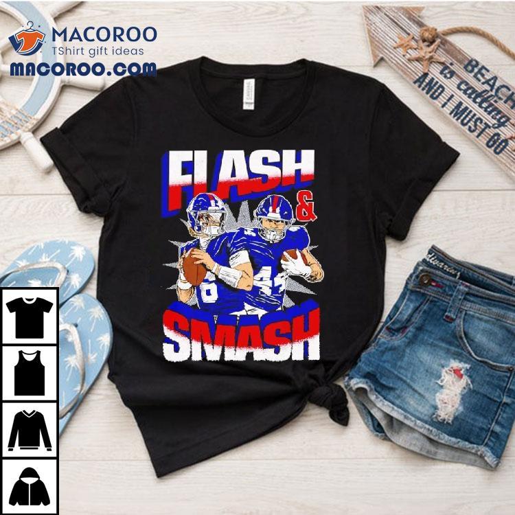 Flash And Smash New York Giants Shirt