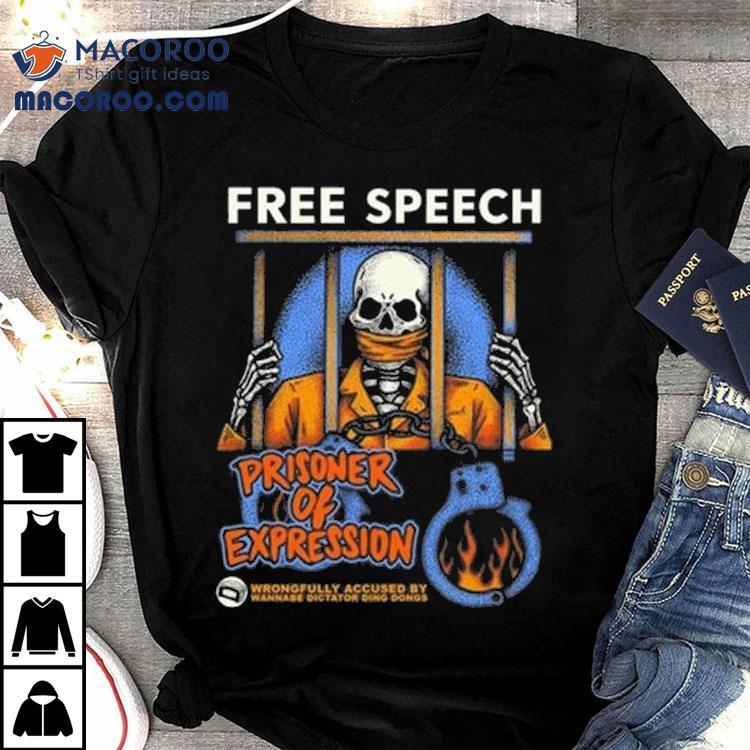 Free Speech Prisoner Of Expression Shirt