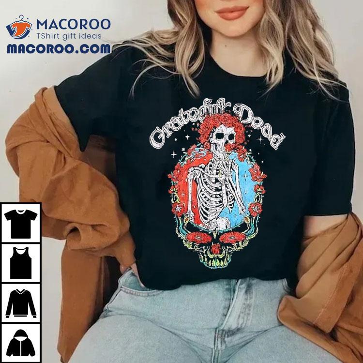 Grateful Dead Skeleton And Roses Item Shirt