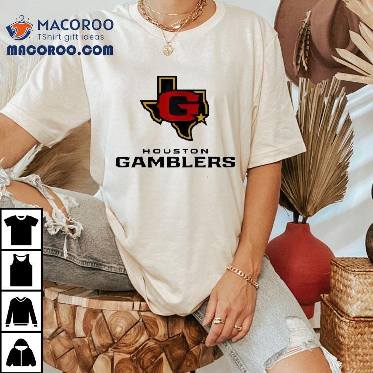 Houston Gamblers Football Logo Shirt