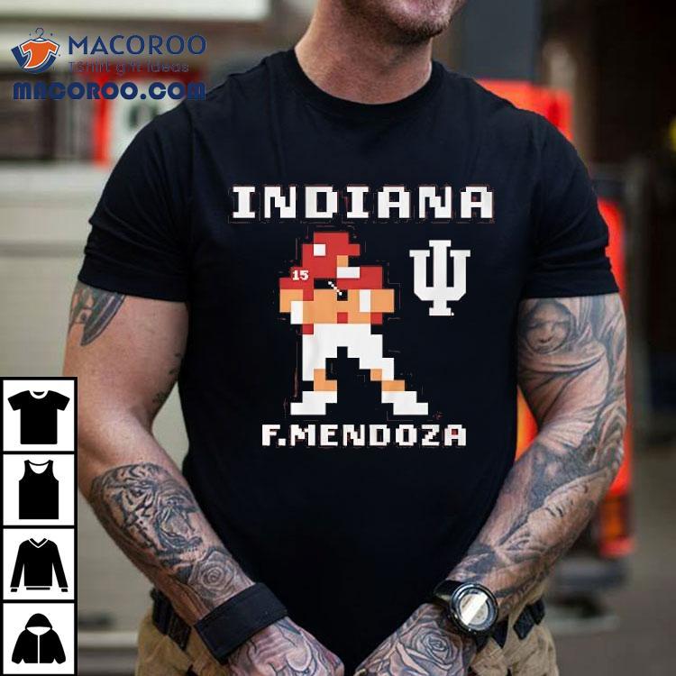 Indiana Football Fernando Mendoza Retro Baller Graphic Shirt