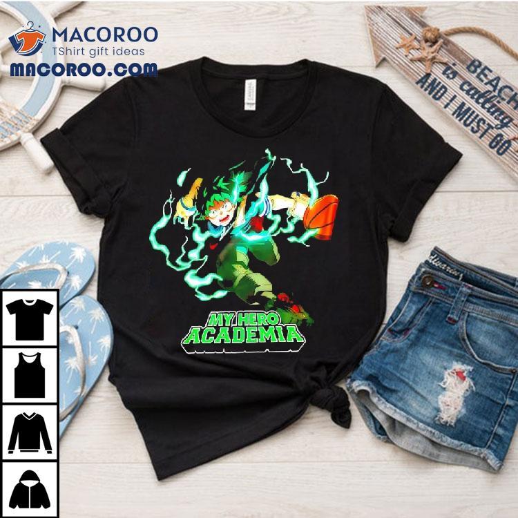 Izuku Midoriya My Hero Academia Anime Series Shirt