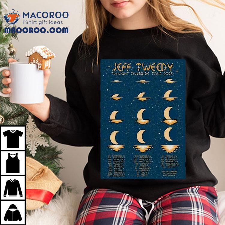 Jeff Tweedy Twilight Override 2025 Tour Shirt