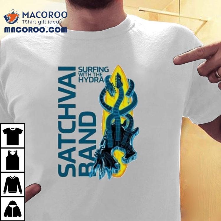 Joe Satriani Surfing With The Hydra Satchvai Band Shirt