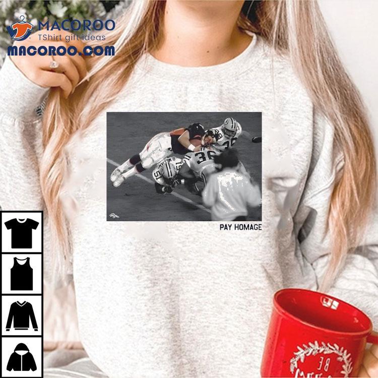 John Elway Denver Broncos Pay Homage Football Nfl Shirt