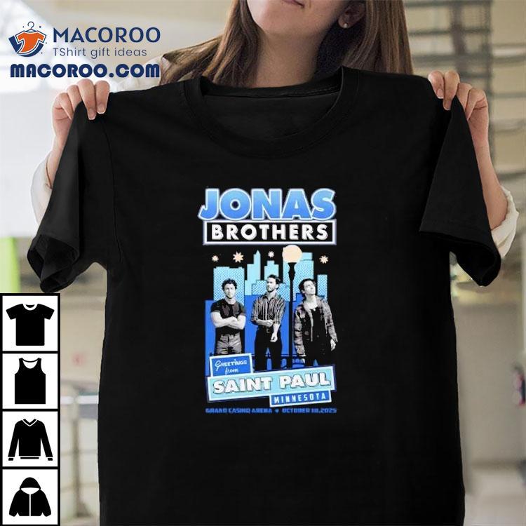Jonas Brothers Greetings From Saint Paul Minnesota Shirt