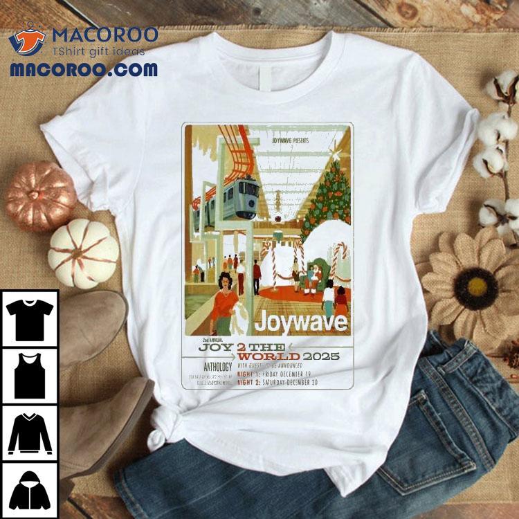 Joywave Rochester, Ny December 19-20 2025 Shirt