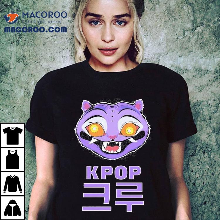 Kpop Demon Hunters Derpy Tiger Shirt