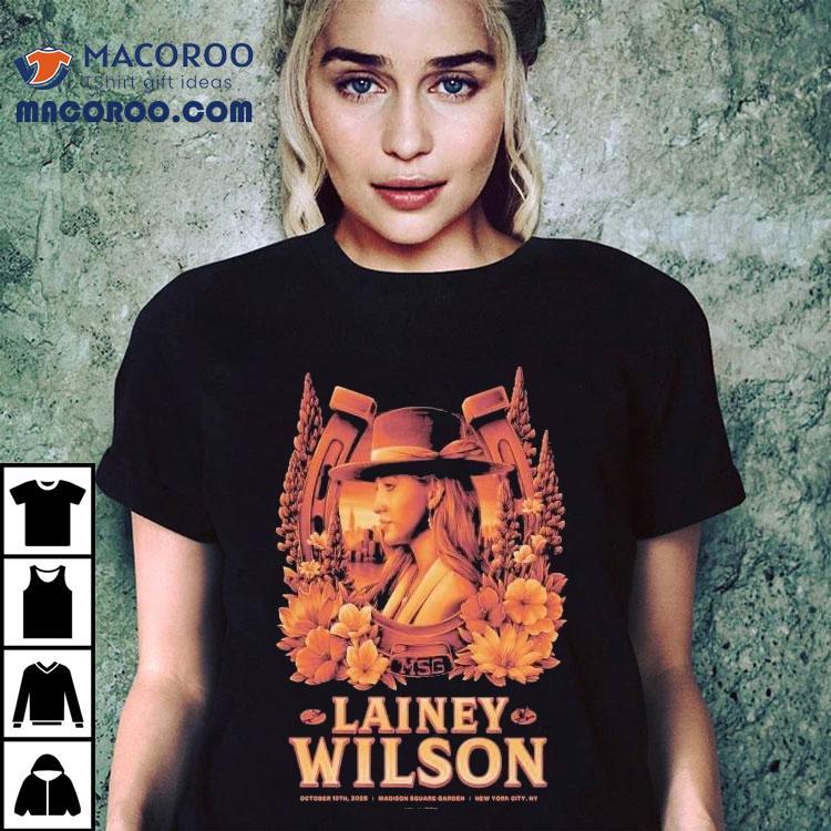 Lainey Wilson 10.10.2025 Madison Square Garden Shirt