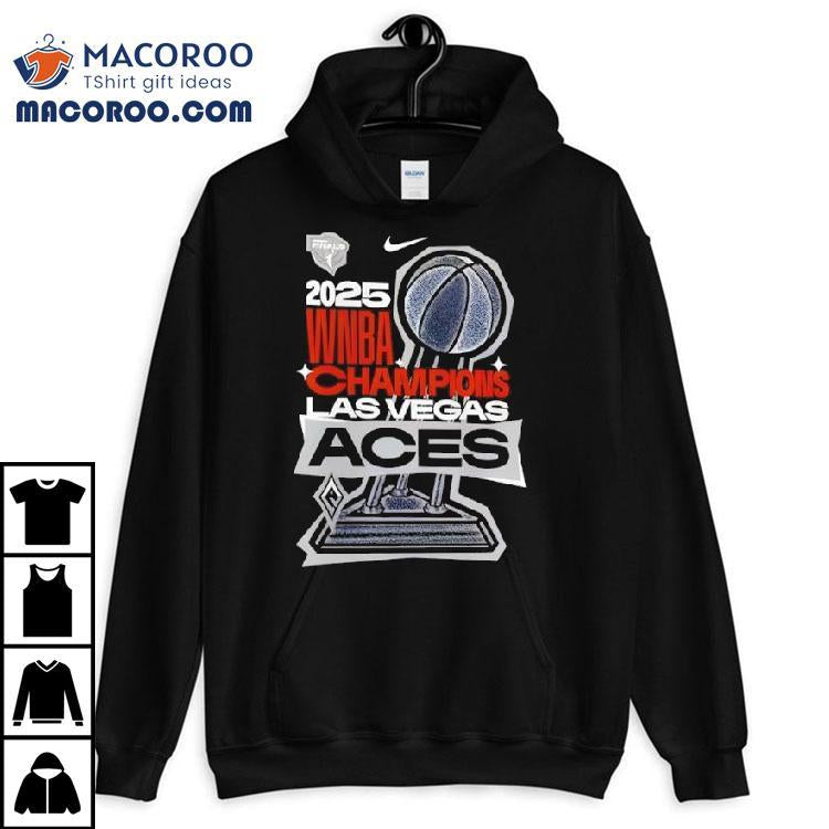 Las Vegas Aces 2025 Wnba Finals Champions Locker Room Authentic Shirt