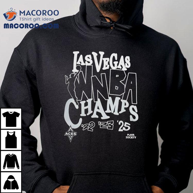 Las Vegas Aces Playa Society 2025 Wnba Champions Shirt
