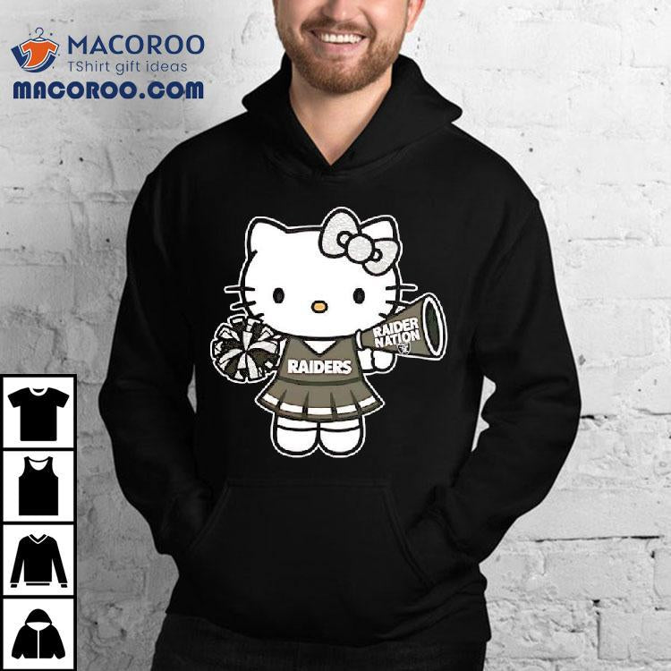 Las Vegas Raiders Helmet X Hello Kitty Raider Nation Shirt