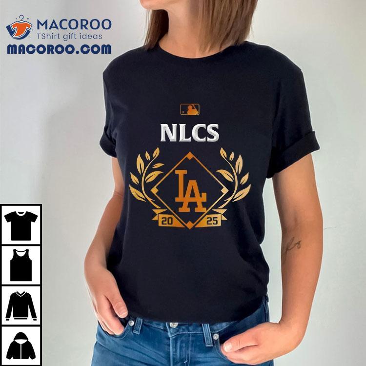 Los Angeles Dodgers 2025 Nlcs Champions Black Shirt