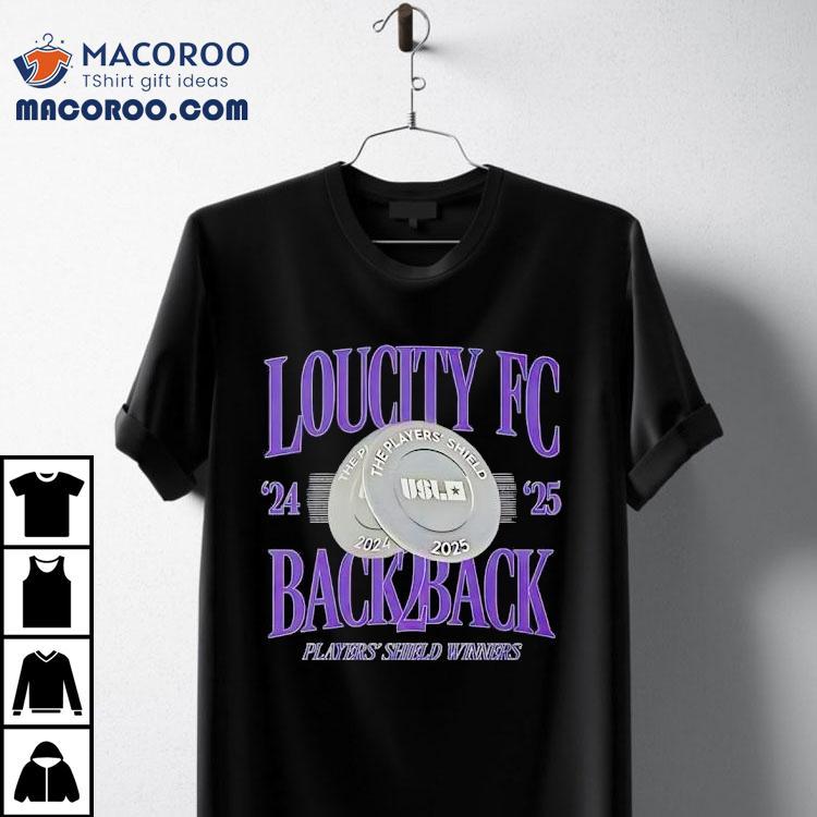Loucity Fc Back 2 Back Player's Shield Winners 2025 Shirt