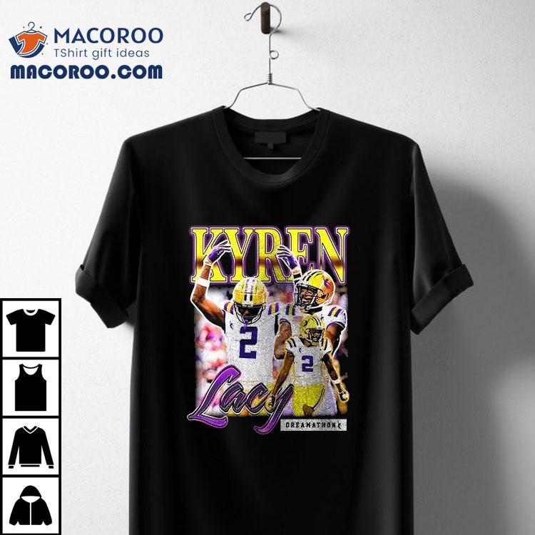 Lsu Tigers Kyren Lacy Bayou Dreams Graphic Shirt