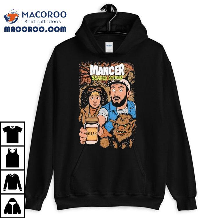 Mancer Scared Stupid Halloween Shirt