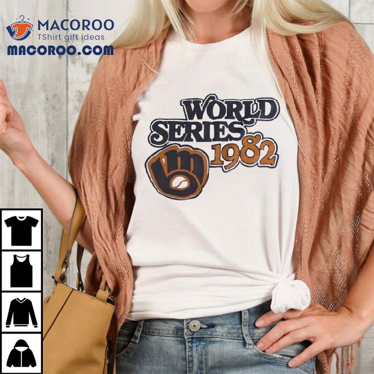 Milwaukee Brewers World Series 1982 Vintage Shirt
