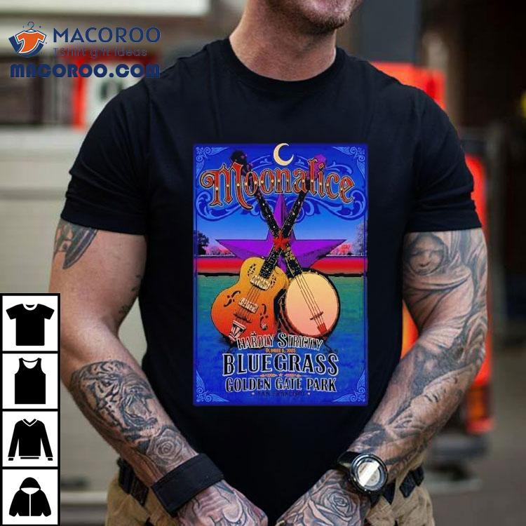 Moonalice Hardly Strictly Bluegrass Golden Gate Park San Francisco Ca 2025 Shirt