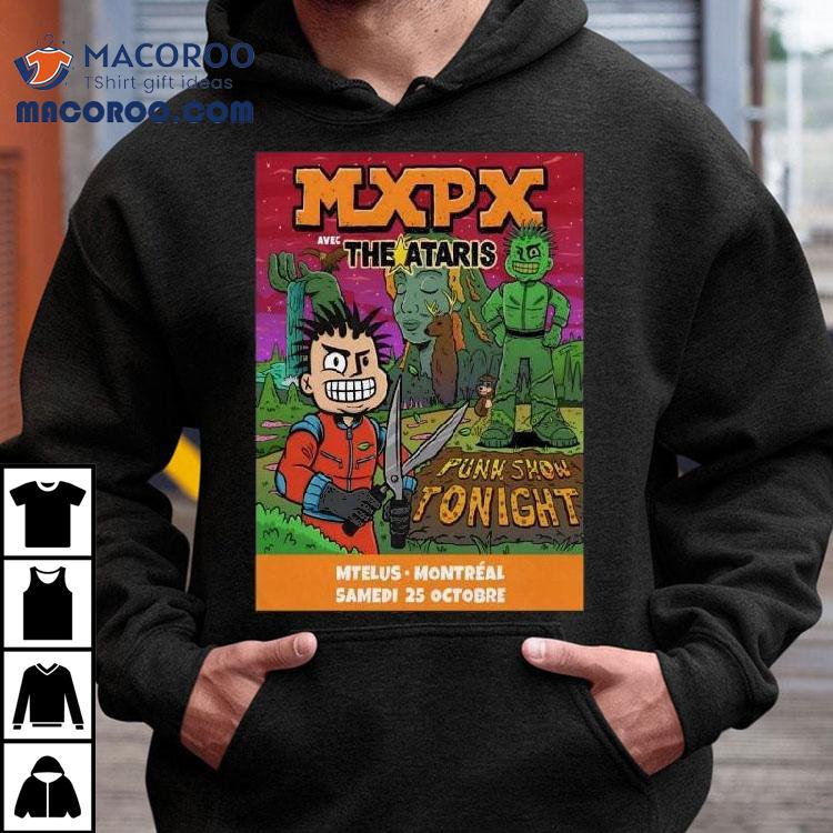 Mxpx October 25 2025 Mtelus In Montreal Shirt