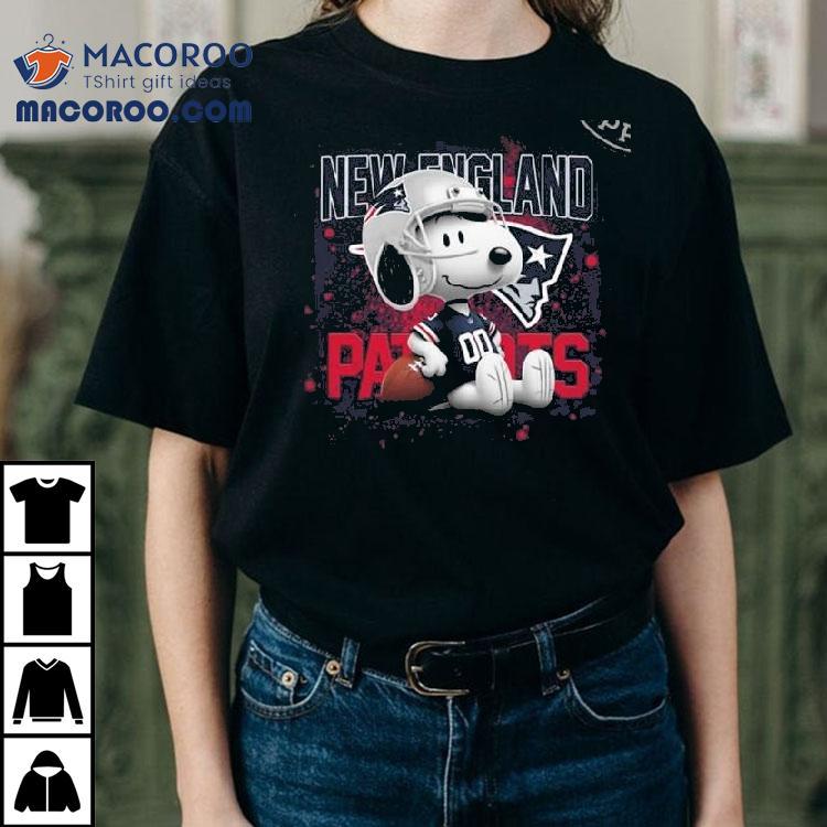 New England Patriots Football Mix Snoopy Shirt