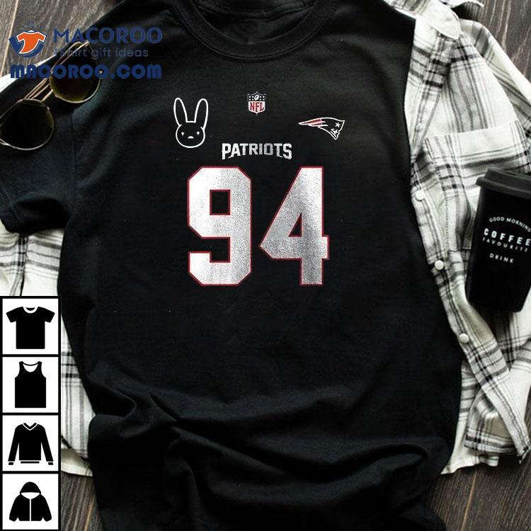 New England Patriots X Bad Bunny Super Bowl 2026 Football Benito 94 Shirt