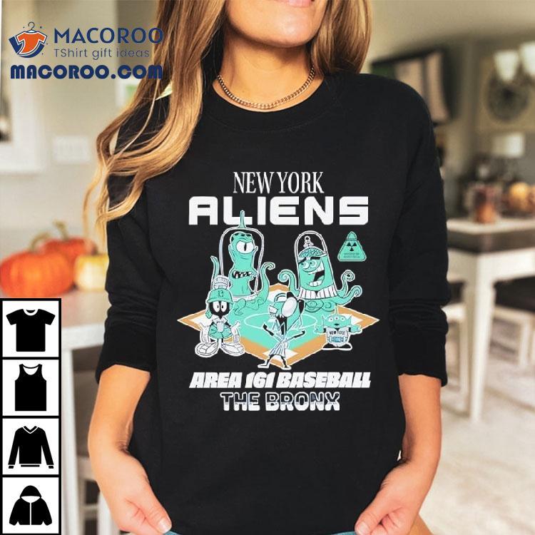 New York Aliens Area 161 Baseball The Bronx Shirt