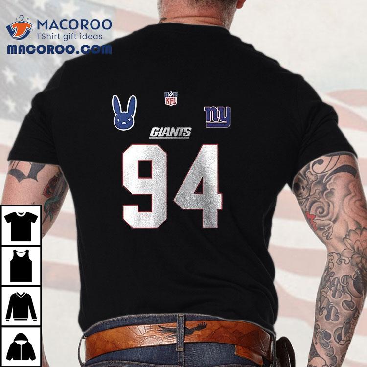 New York Giants X Bad Bunny Super Bowl 2026 Football Benito 94 Shirt