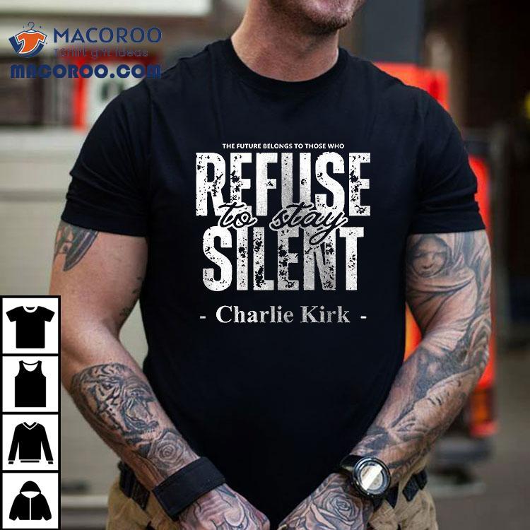 Oklahoma Sooners The University Of Oklahoma X Charlie Kirk Refuse To Stay Silent Shirt