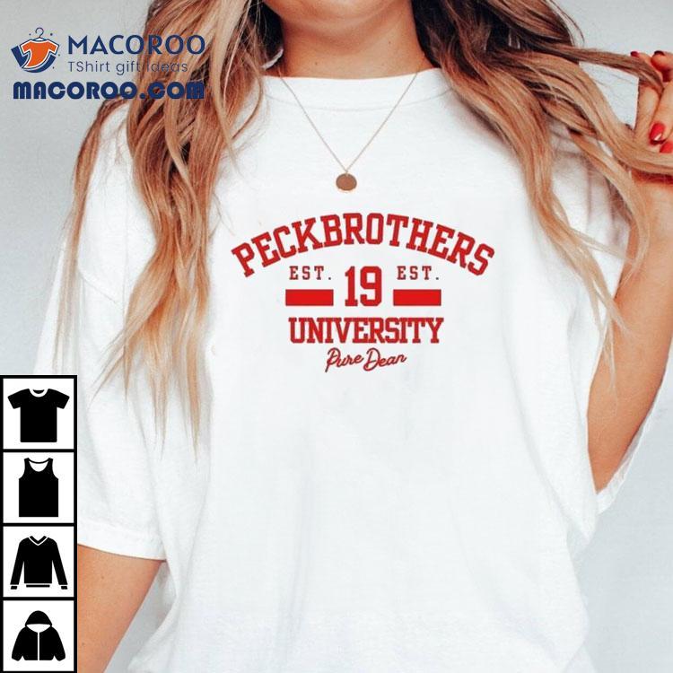 Peck Brothers Pure Dean University Est 19 Shirt