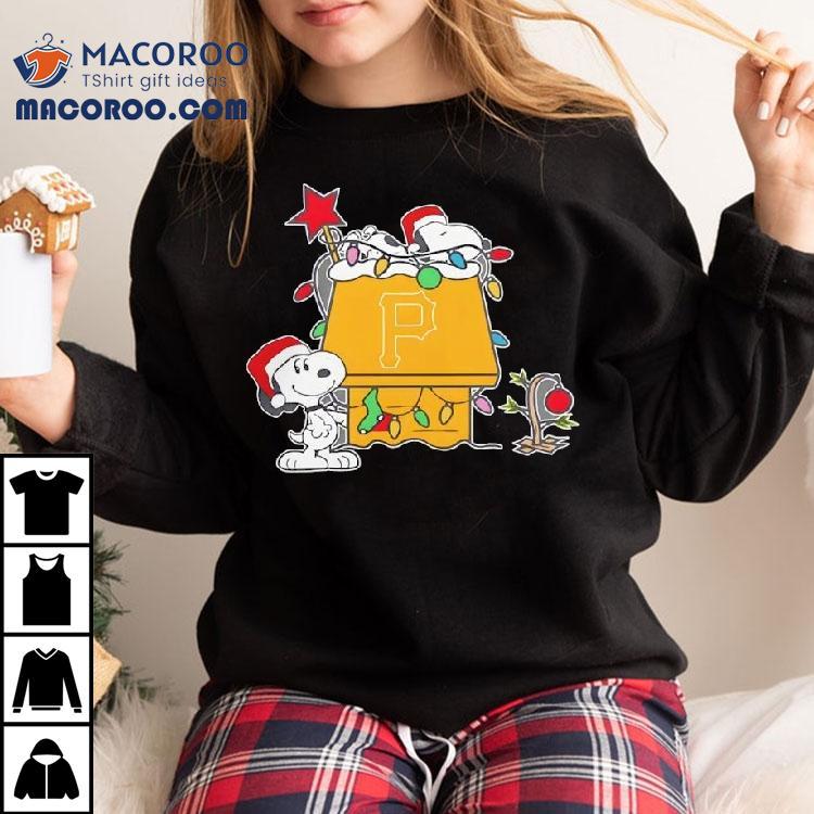Pittsburgh Pirates Snoopy Christmas Holiday Shirt