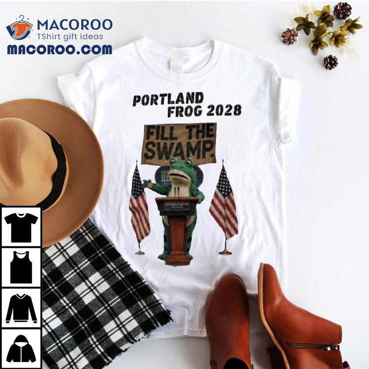 Portland Frog 2028 Fill The Swamp Shirt