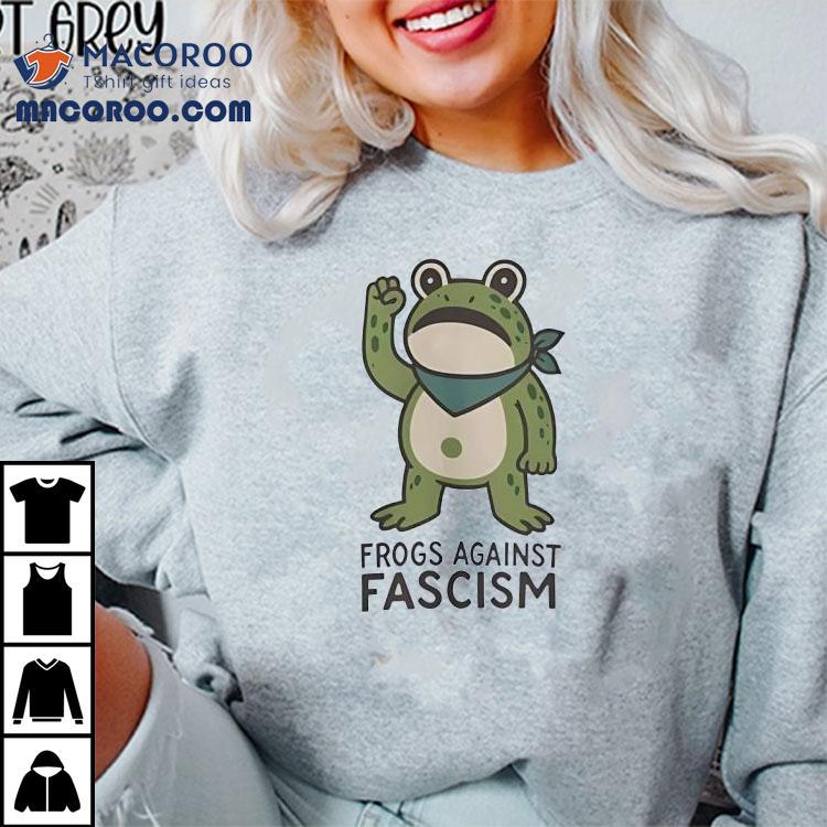 Portland Frog Against Fascism Shirt