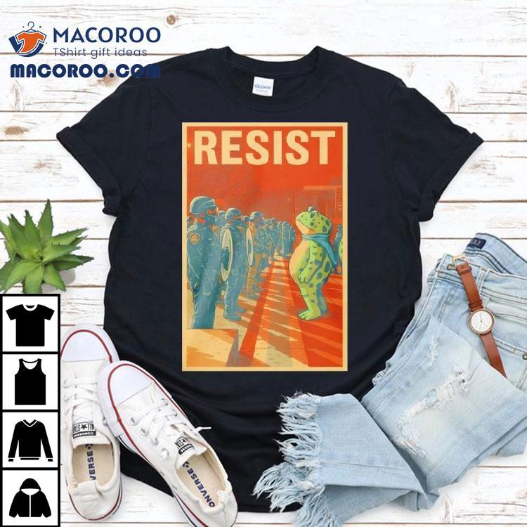 Portland Frog Resist Shirt