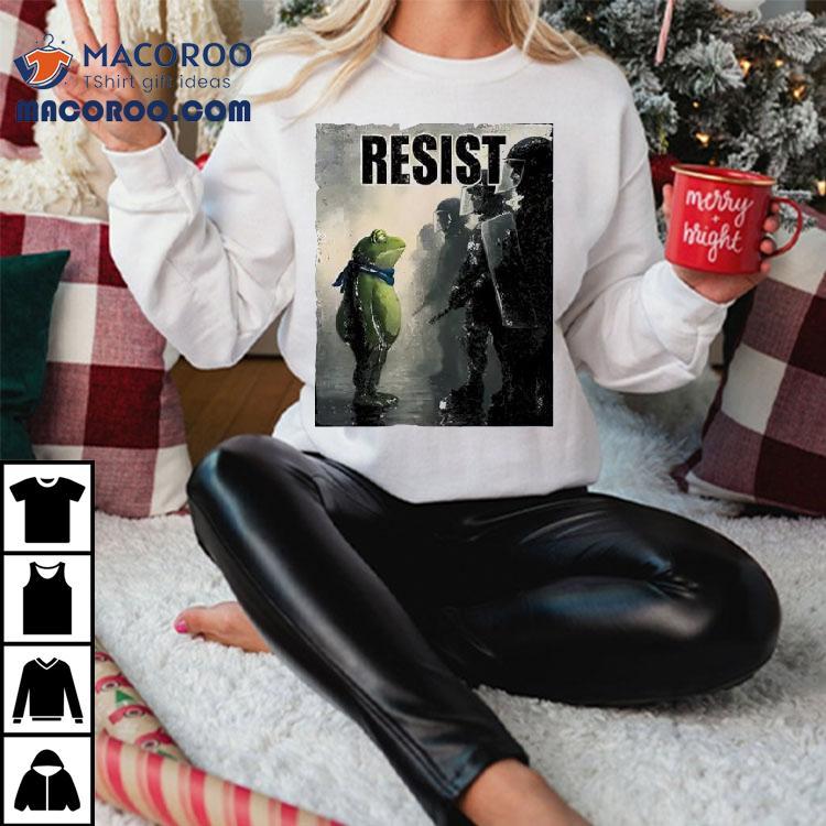 Portland Frog Resist Photo Shirt