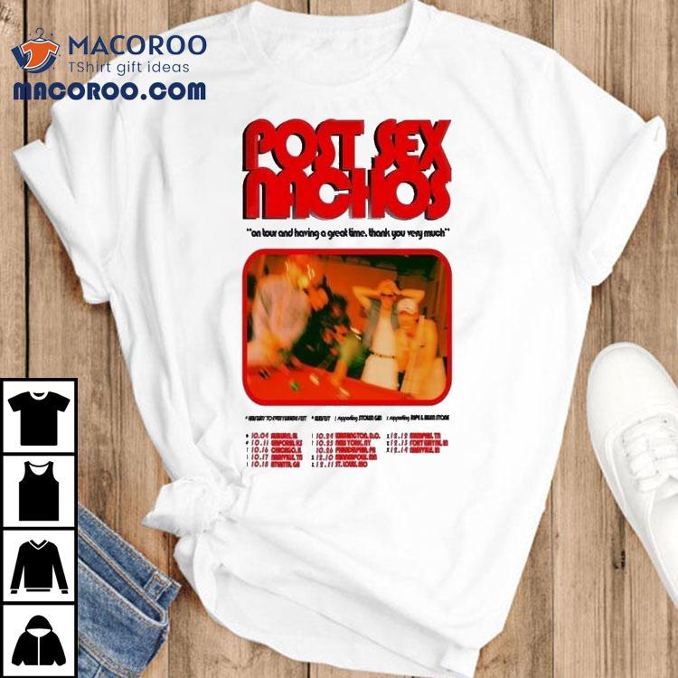 Post Sex Nachos Fall Tour 2025 Shirt