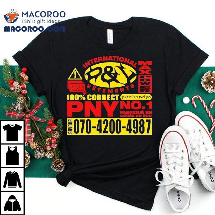 Punkandyo International Vetements Max Power Shirt