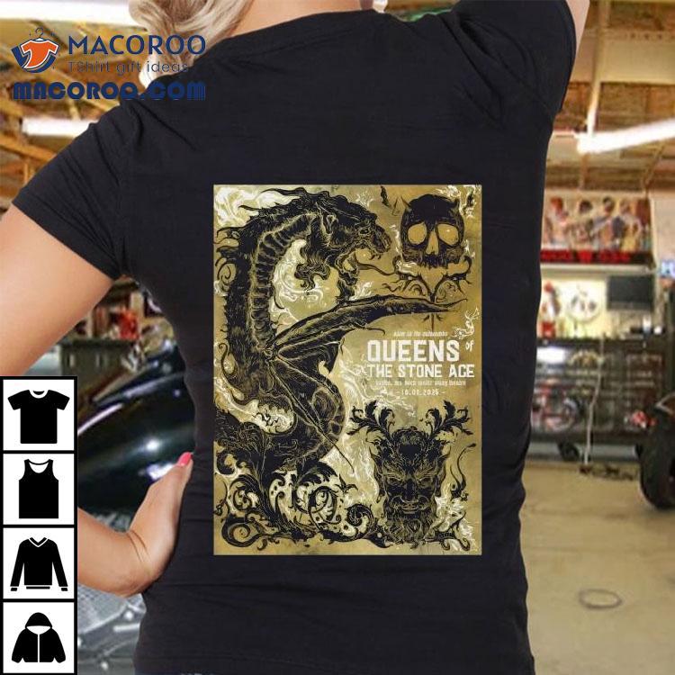 Queens Of The Stone Age Boston Ma Concert 2025 Shirt